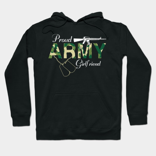 Proud army 2025 girlfriend hoodie